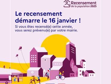 Recensement de la population 2025