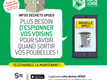 Appli "Infos déchets GPSEO" : les nouvelles modalités de collecte dans votre poche 