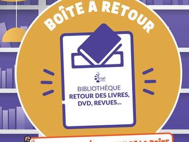 NOUVEAU à la bibliothèque : la boite à retour